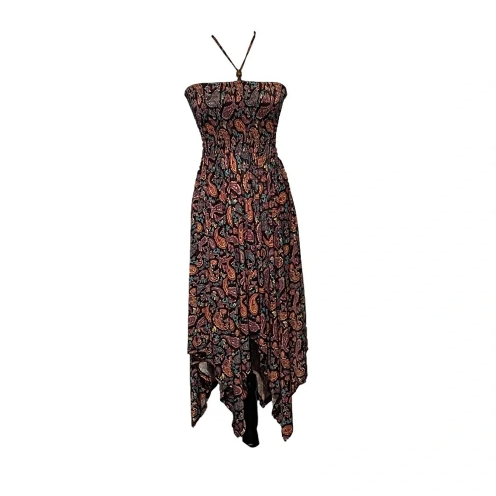 Bohemian Styled Handkerchief Dress Size Medium by Candy Couture - Picture 1 of 13